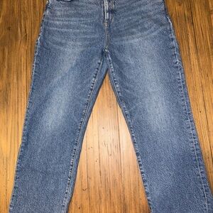 LOFT Jeans The Straight Crop